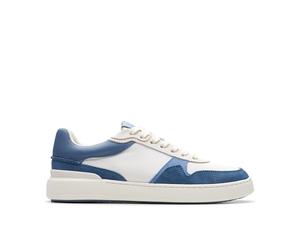 Clarks CourtLite Race, Zapatillas Hombre, Blue Combi, 42 EU