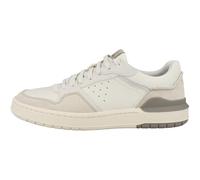 Clarks Courtlite2 Lo, Zapatillas Hombre, Off White Suede, 43 EU
