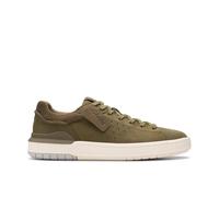 Clarks - Courtlite2 Run, Zapatillas de los Hombres, Olive Nubuck,