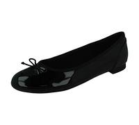 Clarks Couture Bloom, Bailarinas para Mujer Black Pat, 38 EU