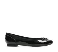 Clarks - Couture Bloom, Bailarinas para Mujer, Charol Negro, 38 EU