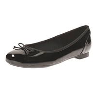 Clarks - Couture Bloom, Bailarinas para Mujer, Cuero Negro, 42 EU