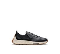 Clarks Craft Speed, Zapatillas Mujer, Black Leather, 38 EU