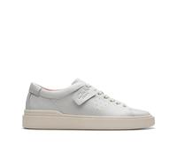 Clarks Craft Swift, Zapatillas para Hombre, Piel Blanca, 43 EU