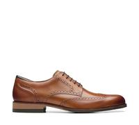 Clarks CraftArloLimit, Zapatillas Hombre, Cuero marrón, 45 EU