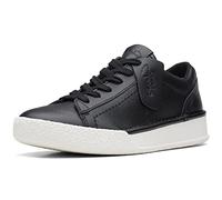 Clarks Craftcup Walk, Zapatillas Mujer, Piel Negra, 38 EU