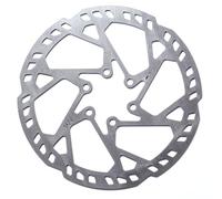 Clarks Cycle Systems CL-01 - Rotor de freno de disco de acero de 6 pernos para bicicleta eléctrica, 160 mm, color plateado