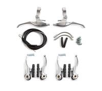 Clarks Cycle Systems CLK-115-27 V-Brake Set Including Alloy Levers Silver