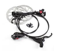 Clarks Cycle Systems M2 - Juego de Frenos de Disco hidráulicos, Incluye rotores, Aceitunas, Soportes IS, Negro, 160/160 mm