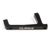 Clarks Cycle Systems Soporte de Montaje estándar para Pinza de Freno de Disco, Negro, Montaje en Poste, Frontal, 203 mm