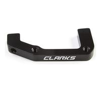 Clarks Cycle Systems Soporte de Montaje estándar para Pinza de Freno de Disco, Negro, Montaje estándar Internacional (IS), Trasero, 203 mm