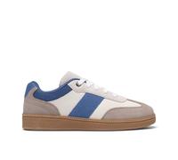 Clarks CypressLace O - Zapatillas Deportivas, Blanco/Azul, Talla 4 UK Niño