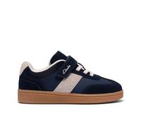 Clarks CypressStep K - Zapatillas Deportivas, Color Azul Marino, Talla 10 UK Niño