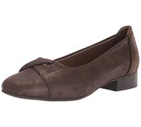 Clarks Damen Tilmont Dalia Ballerinas, Bronze Metallic Textile, 42.5 EU