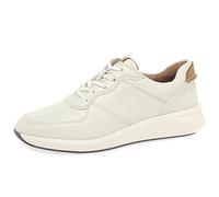 Clarks Damen Un Rio Sprint Sneaker, White Combi Lea, 39 EU