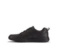 Clarks Daze Loop 2 - Zapatos de Piel para jóvenes, Color Negro, Black, 5 UK