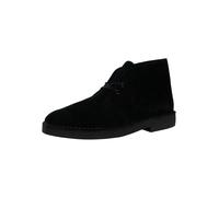 Clarks de los hombres Botas de ante Desert Evo, Negro