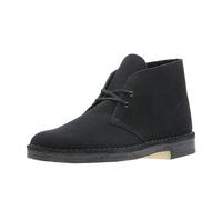 Clarks Desert Boot, Botas Modelo Chukka Hombre, Gamuza Negra 1, 43 EU
