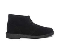 Clarks Desert Boot Bushacre 3, Botas Hombre, Negro (Black Suede), 47 EU