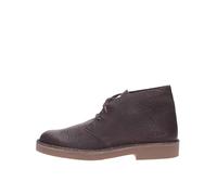 CLARKS Desert Boot Evo Dark Brown Leather U26CL07 26183363 - Polaco para hombre, Marrón oscuro, 42 EU
