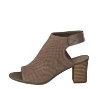 Clarks Deva Bell Sandalias de Talón Abierto Mujer, Verde (Olive Nubuck Olive Nubuck), 37.5 EU