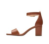 Clarks Deva Mae, Bomba Mujer, marrón (Tan Leather), 35.5 EU