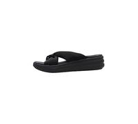 Clarks Drift Ave, Sandalias deslizantes Mujer, Negro Negro Textile, 38 EU Estrecho