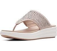 Clarks Drift Jaunt, Sandalias con cuña Mujer, marrón, 38.5 EU