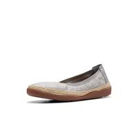 Clarks Elaina RAE, Zapatos Tipo Ballet Mujer, Tela metálica de Peltre, 40 EU