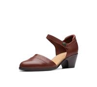 Clarks Emily 2 Ketra, Bomba Mujer, British Tan Leather, 39.5 EU