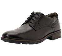 Clarks Emmet Plain para Hombre, Negro Liso., 45 EU