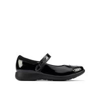 Clarks Etch Beam K, Zapatos Niñas, Negro (Black Patent), 28.5 EU