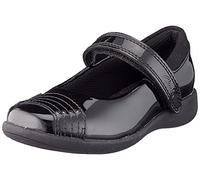Clarks Etch Beam T, Zapatos tipo ballet Niñas, Negro (Patente Negra), 25 EU