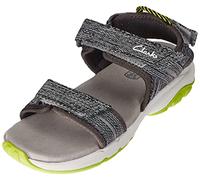 Clarks Expo Sea K, Sandalia, para Niños, Gris (Grey Combi), 30 EU