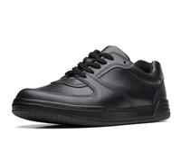 Clarks Fawn Lay Y, Zapatillas, Black Leather, 37 EU