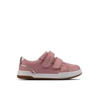 Clarks Fawn Solo T, Zapatillas Niñas, Piel Rosa Claro, 25 EU