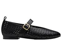Clarks Fawna Jane, Zapatos Tipo Ballet Mujer, Black Leather, 39 EU