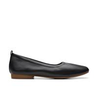 Clarks Fawna Soft, Zapatos Tipo Ballet Mujer, Black Leather, 42 EU
