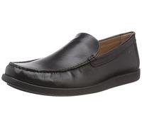 Clarks Ferius Creek, Mocasines, para Hombre, Negro (Black Leather), 42.5 EU