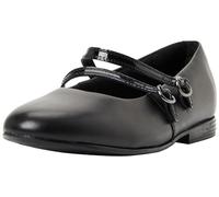 Clarks Finja Bar Y. Black Leather 42