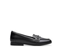Clarks FinjaLoafer O. Black Leather 32,5