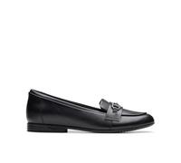 Clarks FinjaLoafer Y. Black Leather 38