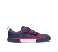 Clarks Foxing Tri K Basket, Azul Marino/Rojo, 29.5 EU