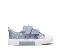 Clarks Foxing Trim T. - Tenis de Lona Vaquera, Talla 6.5 para niños