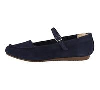 Clarks Freckle Bar, Ballet Flat Mujer, Azul Marino Ante, 38 EU