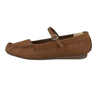 Clarks Freckle Bar, Ballet Flat Mujer, Dark Tan Suede, 38 EU