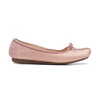 Clarks Freckle Ice, Bailarinas Mujer, Pink Metallic, 35.5 EU