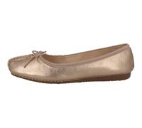 Clarks - Freckle Ice, Zapatos Tipo Ballet De Las Mujeres, Copper Metallic,