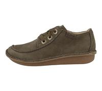 Clarks Funny Dream Low para Mujer, Verde Oliva Oscuro, 37 EU