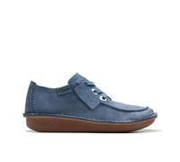 Clarks Funny DreamOxford para Hombre, Nubuck Azul, 38 EU